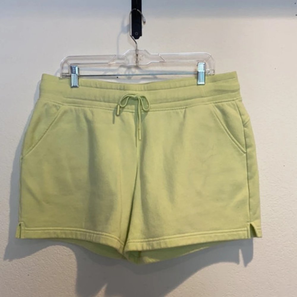 Light Green Tek Gear Ultrasoft Fleece Shorts size XL
